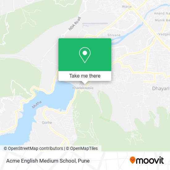 Acme English Medium School map