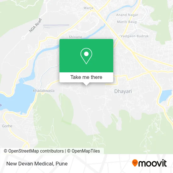 New Devan Medical map