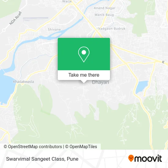 Swarvimal Sangeet Class map