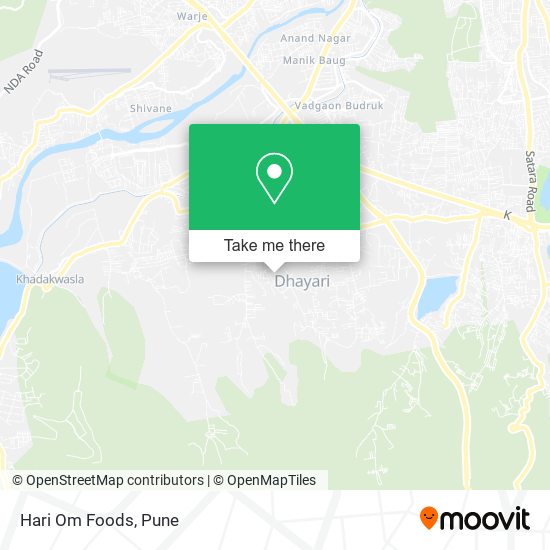 Hari Om Foods map