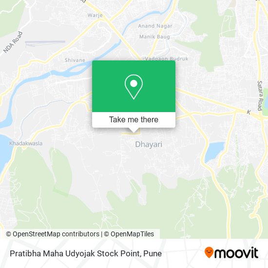 Pratibha Maha Udyojak Stock Point map
