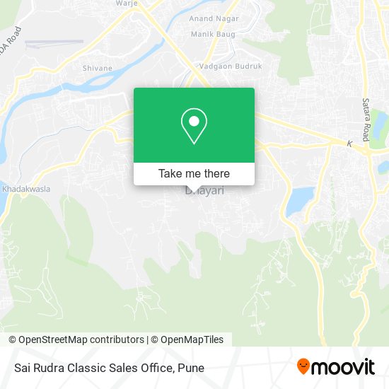 Sai Rudra Classic Sales Office map