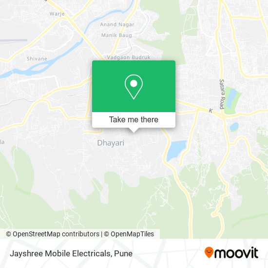 Jayshree Mobile Electricals map