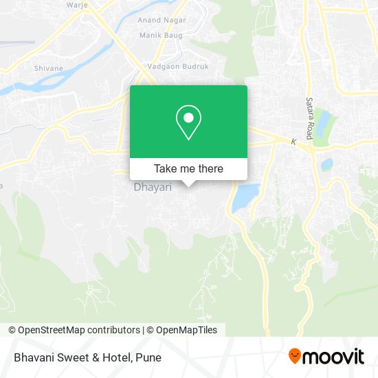 Bhavani Sweet & Hotel map