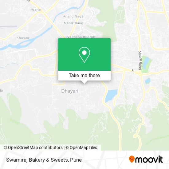 Swamiraj Bakery & Sweets map