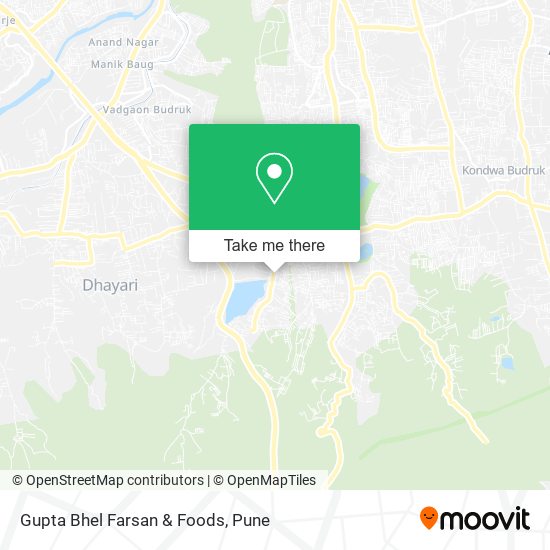 Gupta Bhel Farsan & Foods map