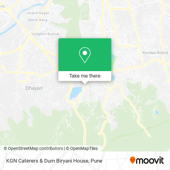 KGN Caterers & Dum Biryani House map