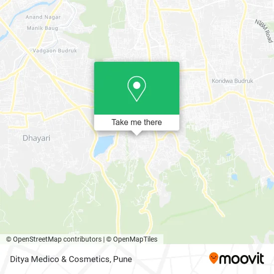 Ditya Medico & Cosmetics map