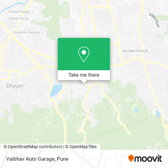 Vaibhav Auto Garage map
