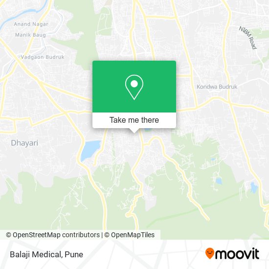 Balaji Medical map