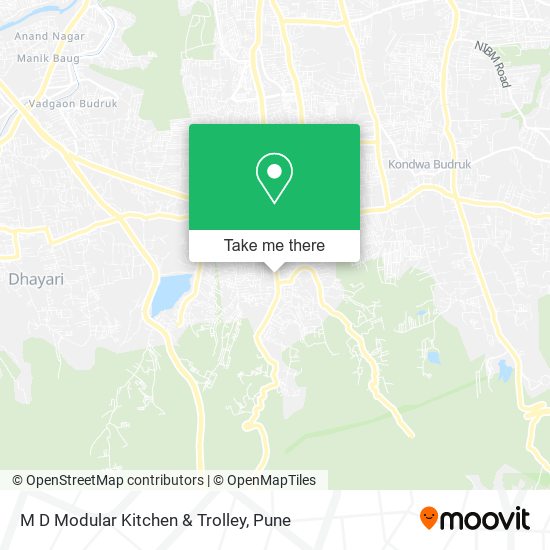 M D Modular Kitchen & Trolley map