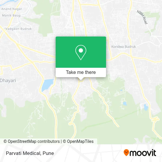 Parvati Medical map
