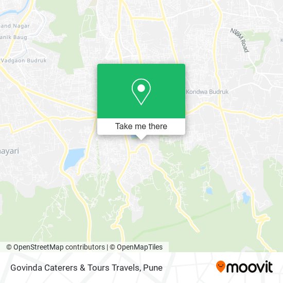 Govinda Caterers & Tours Travels map