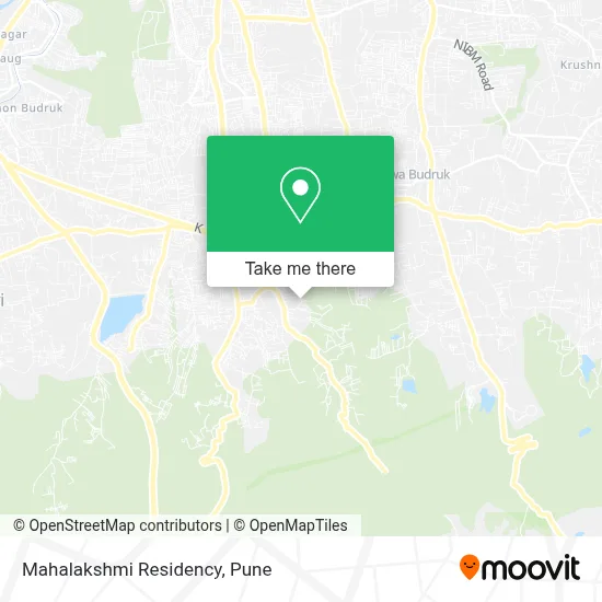 Mahalakshmi Residency map