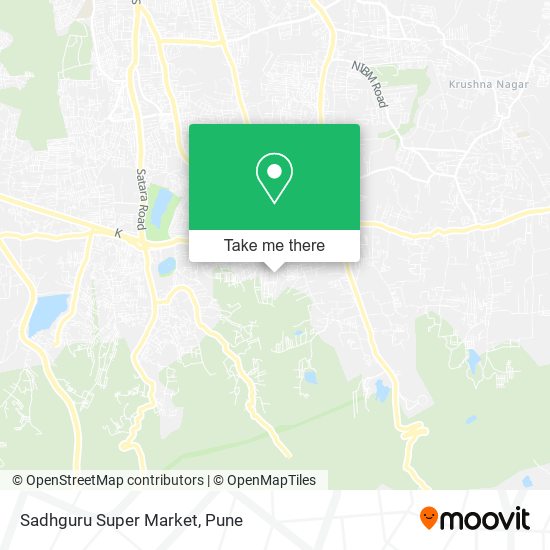 Sadhguru Super Market map