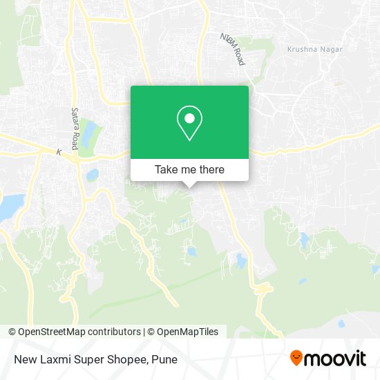 New Laxmi Super Shopee map