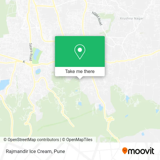 Rajmandir Ice Cream map