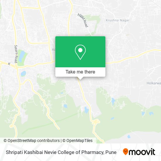 Shripati Kashibai Nevie College of Pharmacy map
