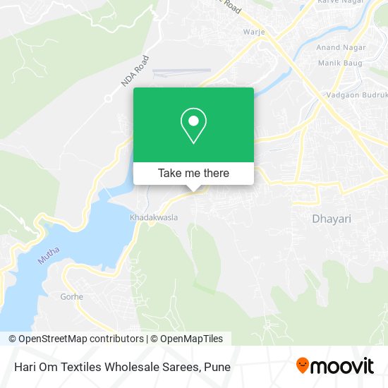 Hari Om Textiles Wholesale Sarees map