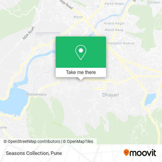 Seasons Collection map