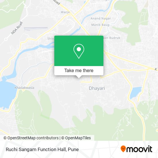 Ruchi Sangam Function Hall map