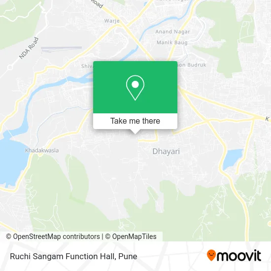 Ruchi Sangam Function Hall map