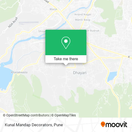 Kunal Mandap Decorators map