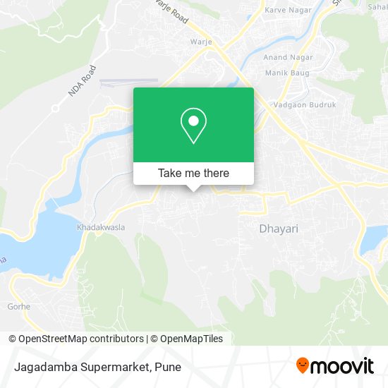 Jagadamba Supermarket map