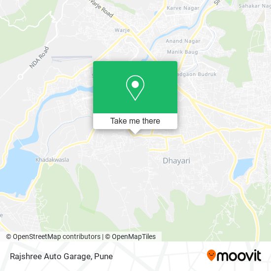 Rajshree Auto Garage map