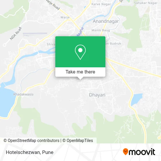 Hotelschezwan map