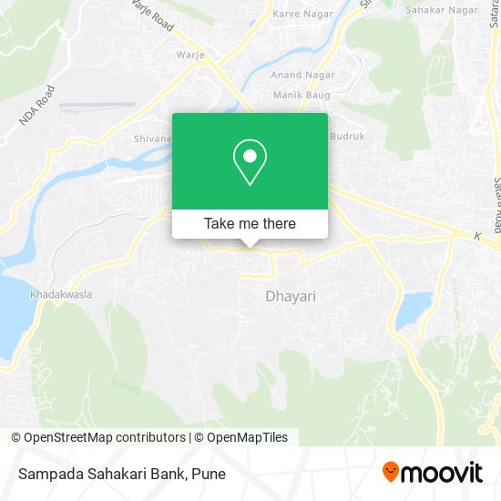 Sampada Sahakari Bank map