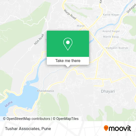Tushar Associates map
