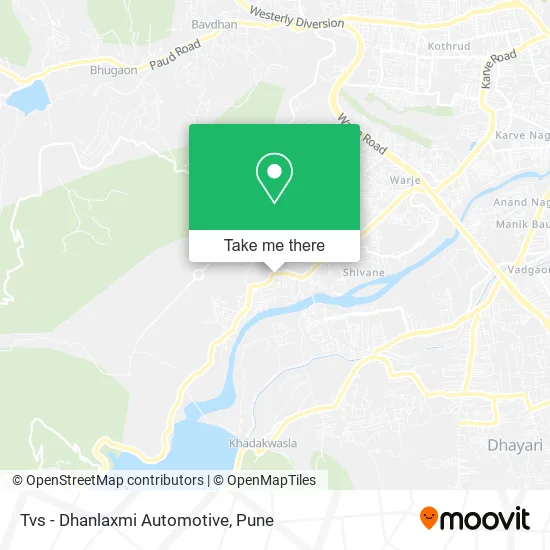 Tvs - Dhanlaxmi Automotive map