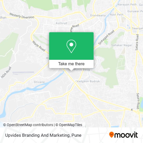 Upvides Branding And Marketing map