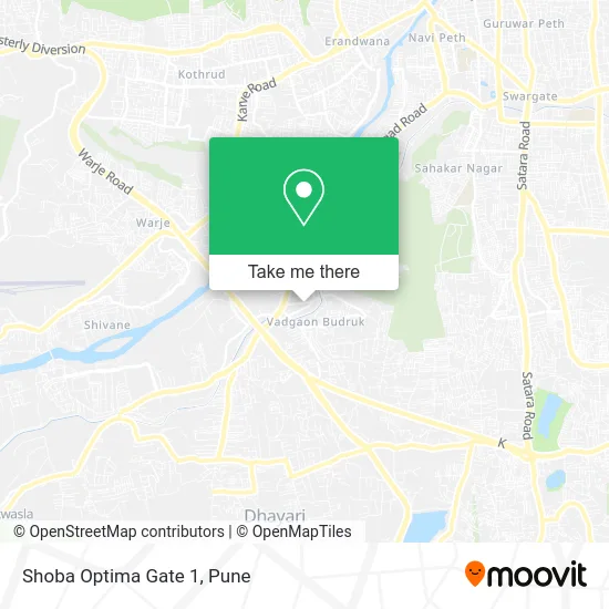 Shoba Optima Gate 1 map