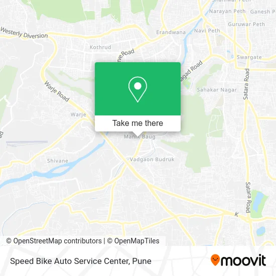 Speed Bike Auto Service Center map