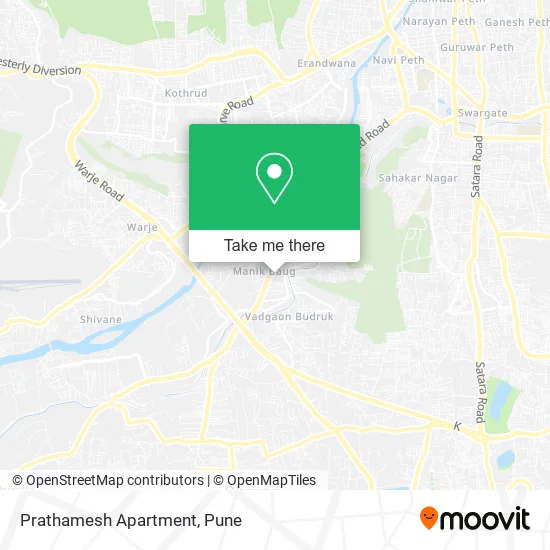 Prathamesh Apartment map