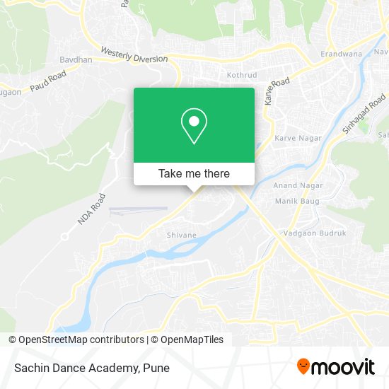 Sachin Dance Academy map