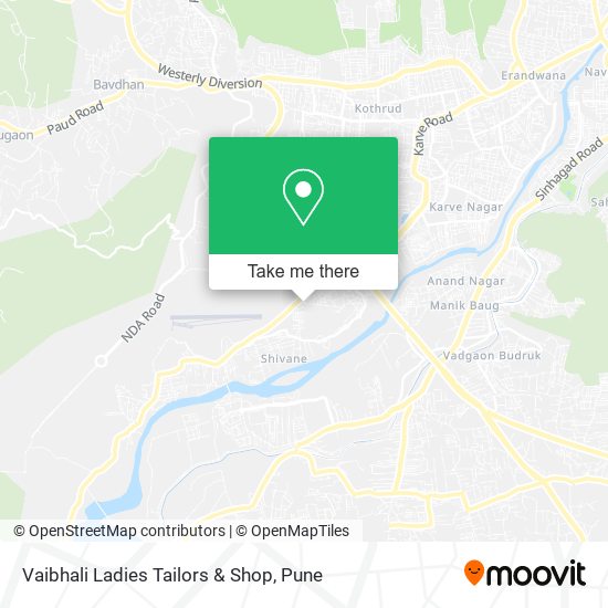 Vaibhali Ladies Tailors & Shop map