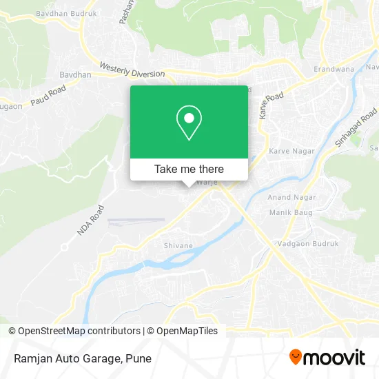 Ramjan Auto Garage map