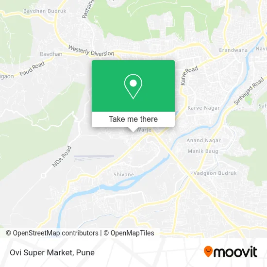Ovi Super Market map