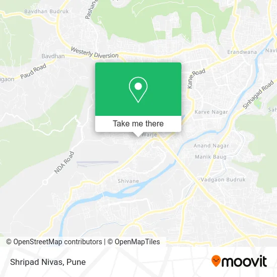 Shripad Nivas map
