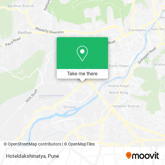 Hoteldakshinatya map