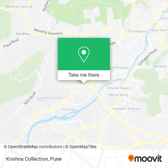 Krishna Collection map