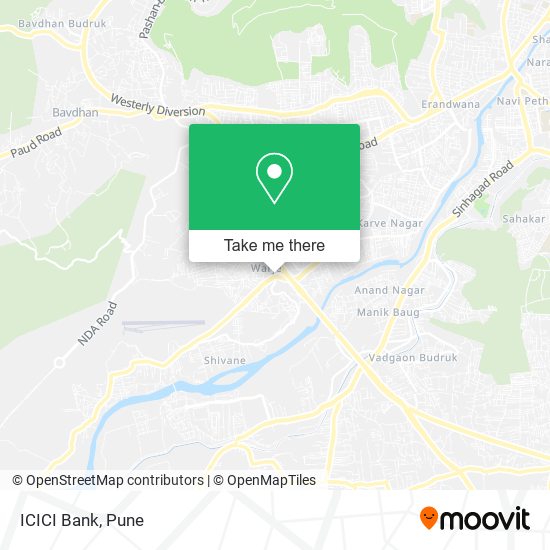 ICICI Bank map