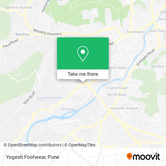 Yogesh Footwear map