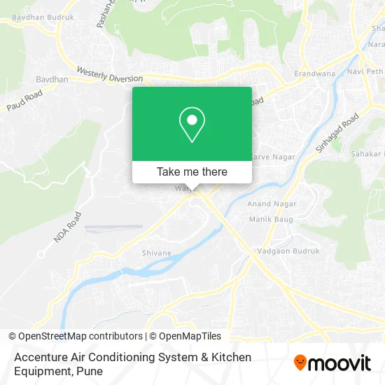 Accenture Air Conditioning System & Kitchen Equipment map