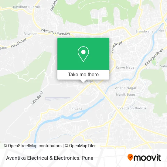 Avantika Electrical & Electronics map