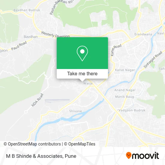 M B Shinde & Associates map
