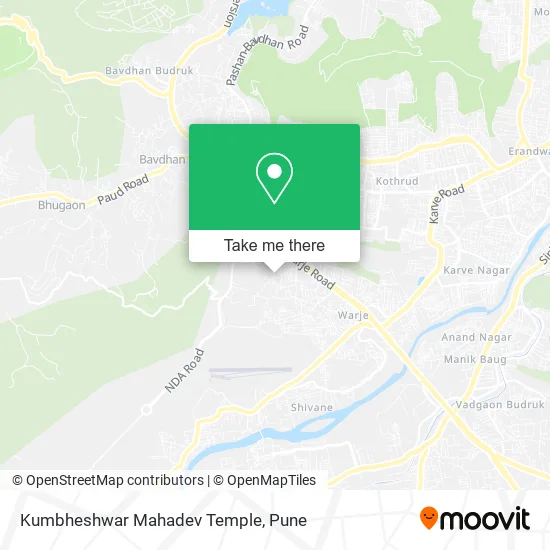 Kumbheshwar Mahadev Temple map